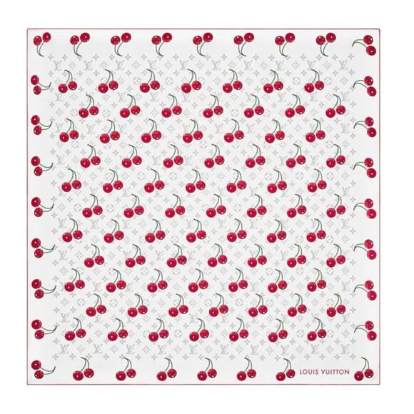 NWT Louis Vuitton x Murakami Silk Scarf - Picture 1 of 3